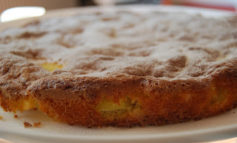 Torta bassa di mele