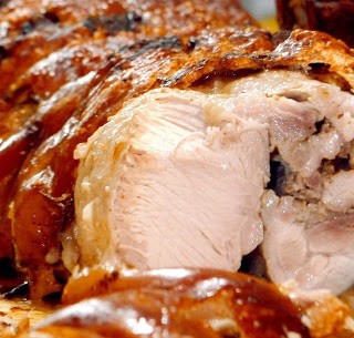 Crostini di porchetta umbra 