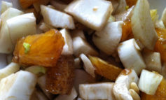 Insalata invernale (finocchi arance e pinoli)