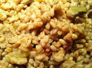 Zuppa di farro e funghi porcini