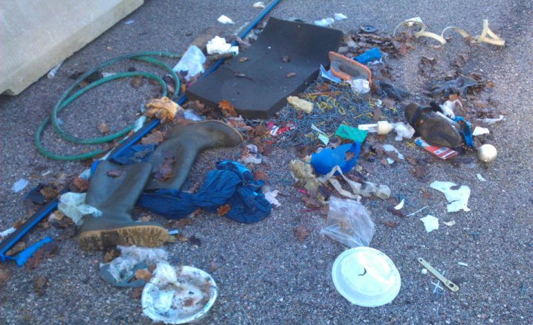 Discarica fra Ellera e San Mariano, chili di rifiuti abbandonati da giorni