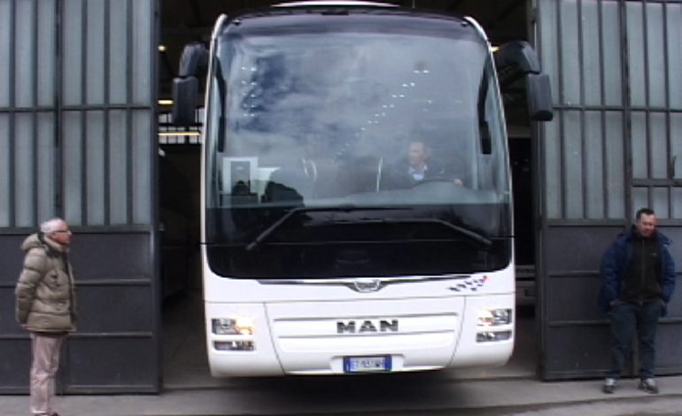 Autobus Euro 6, il primo modello acquistato dall’Autonoleggi Bevilacqua di Corciano
