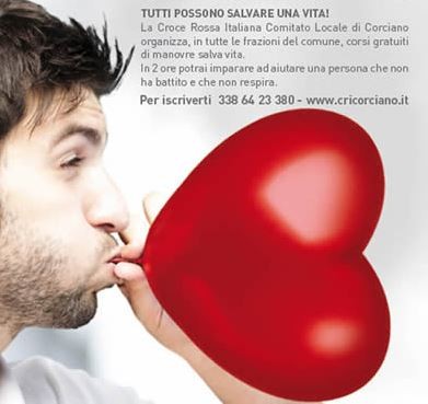 soffio per la vita photo Primo soccorso, la Filarmonica di Solomeo ospita il corso della Croce Rossa corcianese