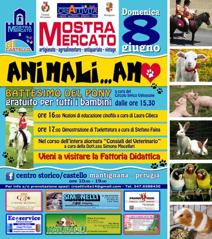 Domenica a Mantignana Mostra Mercato 