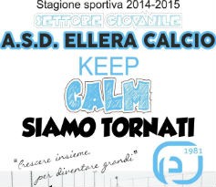 ASD Ellera Calcio, aperte le iscrizioni per il 2014-15