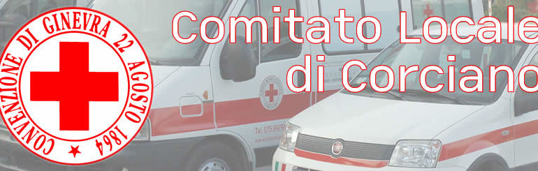 “Cena con la Croce Rossa” e aiuti i volontari di Corciano
