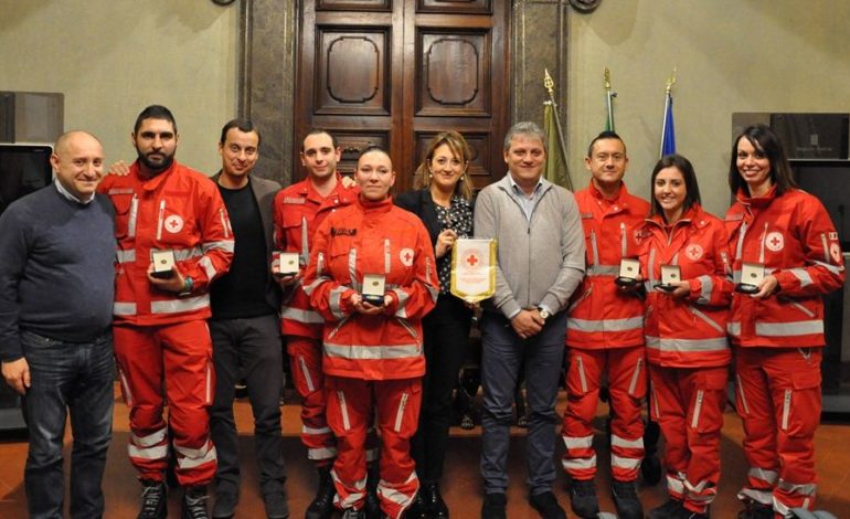 La Croce Rossa di Corciano dall’assessore regionale Casciari: “Siete essenziali per il tessuto sociale”