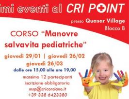 Ecco i prossimi corsi della C.R.I. Corciano 