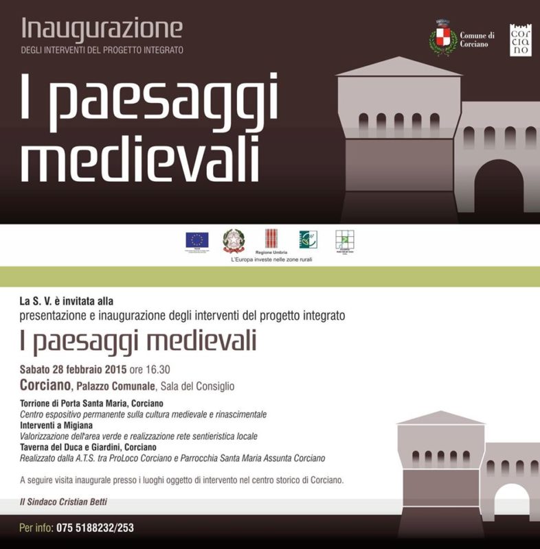 Si inaugura il nuovo centro espositivo di Corciano 1