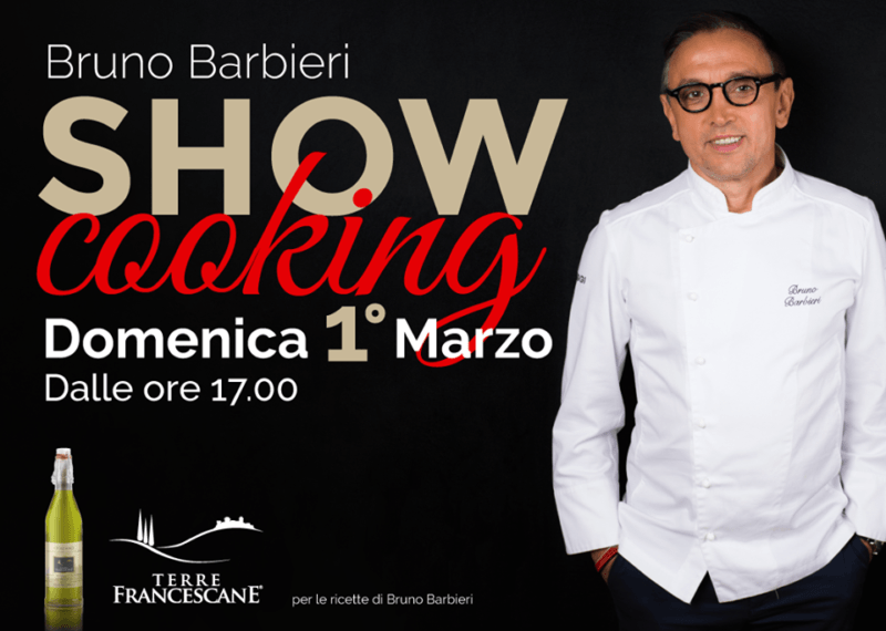 Il giudice di Masterchef Bruno Barbieri vi insegna a cucinare al Quasar Village 