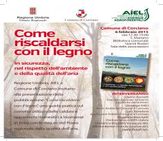 Oggi si parla di “Come riscaldarsi con il legno” 