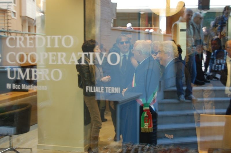 Il Credito Cooperativo Umbro apre a Terni, Marinelli: 