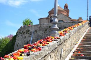 Festa del Tulipano Corciano vince la sfida dei carri allegorici 