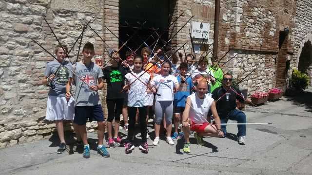 Ultimo giorno di scuola per la Bonfigli all'insegna dello sport con Nordic e Orienteering 1