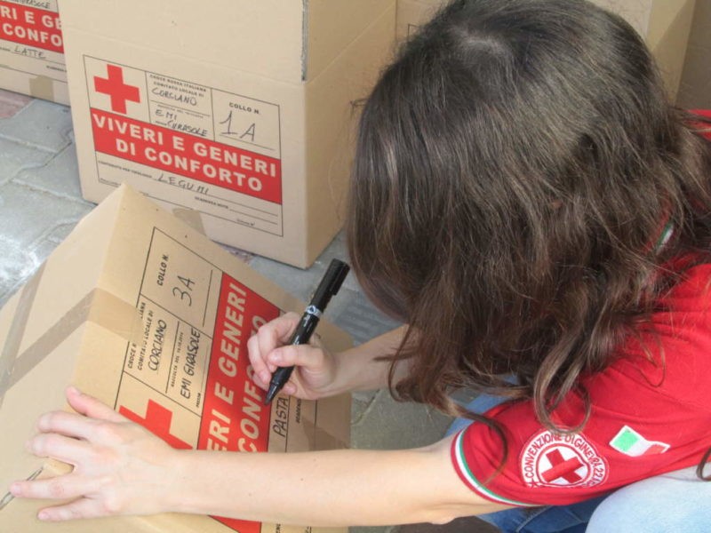 Il 26 settembre la CRI Corciano raccoglie generi alimentari per le famiglie in difficoltà 1