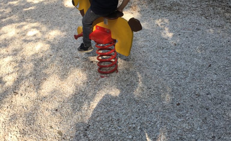 Rimesso a nuovo il parco giochi per bambini sul Colle della Trinità photo Rimesso a nuovo il parco giochi per bambini sul Colle della Trinità