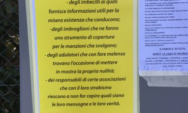 Colle della Trinità, ora si scatena anche la guerra dei volantini (abusivi)