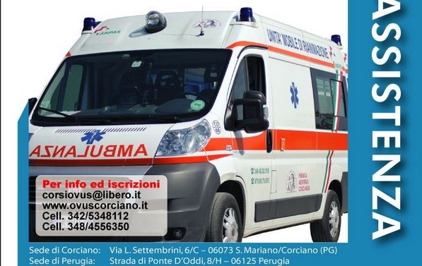 Volontari in primo soccorso, al via le lezioni gratuite dell'OVUS di Corciano 1
