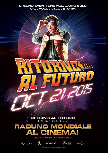 21 ottobre 2015 Ritorno al Futuro Day: le proiezioni al cinema The Space 1