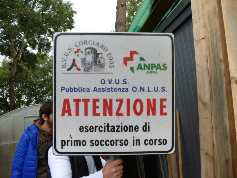 Primo soccorso, svolto con successo l'addestramento dei volontari OVUS 