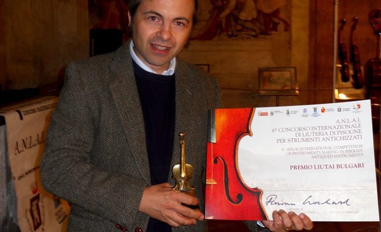 “Mary Poppins” il violino di Filippo Protani vince al  6′ Concorso internazionale di Pisogne