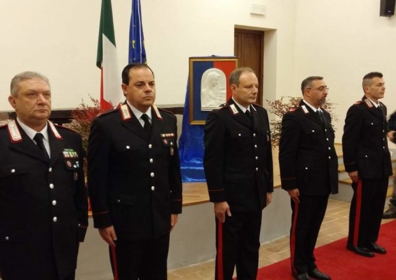 Encomio per i carabinieri di Corciano, la cerimonia nella festa della Virgo Fidelis 11