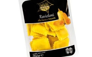 Attenzione: Eurospin ritira i ravioli di zucca e amaretti Tre Mulini per presenza di allergeni non dichiarati in etichetta