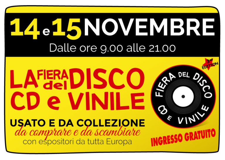 Arriva la fiera del disco, CD e vinile al Quasar Village 