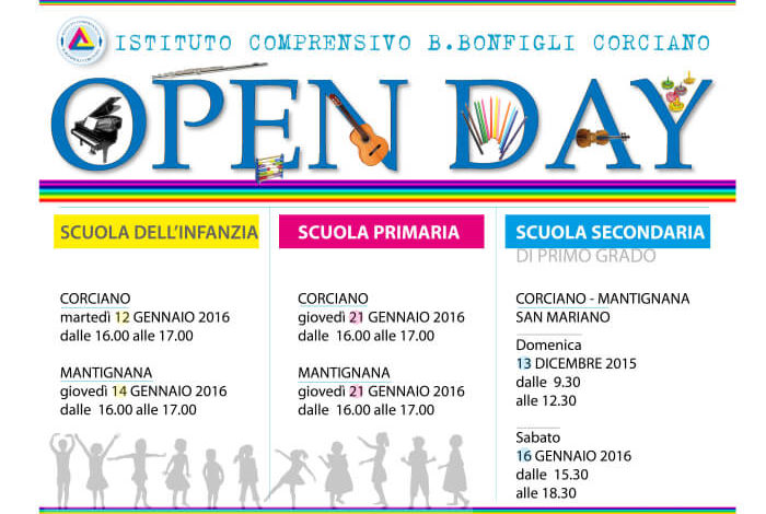 Open Day all’Istituto Bonfigli per chi passa dalle elementari alle medie