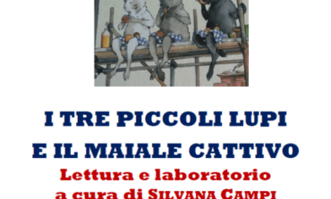 "I tre piccoli lupi e il maiale cattivo": lettura per bambini in biblioteca