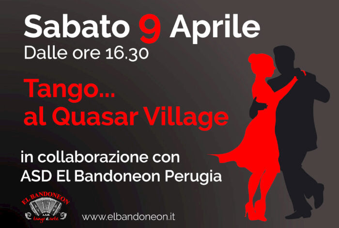Tango Show: al Quasar Village lezioni di tango gratuite per tutti