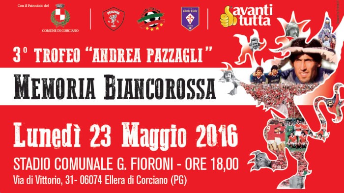 Il memorial Pazzagli allo stadio G. Fioroni di Corciano 