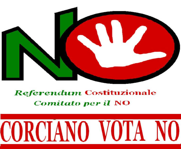 Costituito a Corciano il Comitato “Corciano vota no