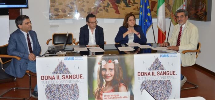 Tutti possono donare il sangue: parte la nuova campagna di Avis Umbria 