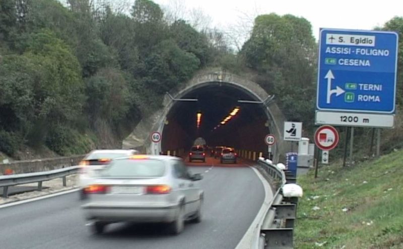 Raccordo Perugia-Bettolle, dal 4 luglio lavori sul viadotto Ellera 