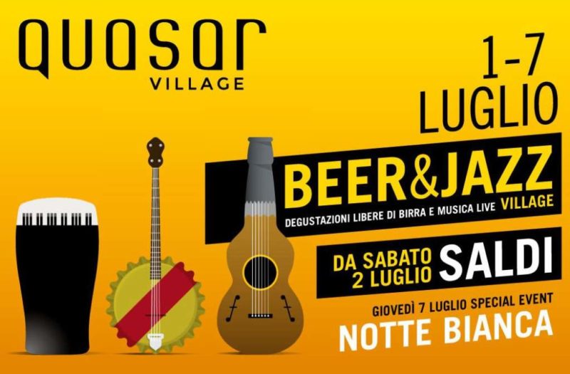 Beer & Jazz: degustazioni, musica e solidarietà. Dal weekend alla notte bianca del 7 luglio 