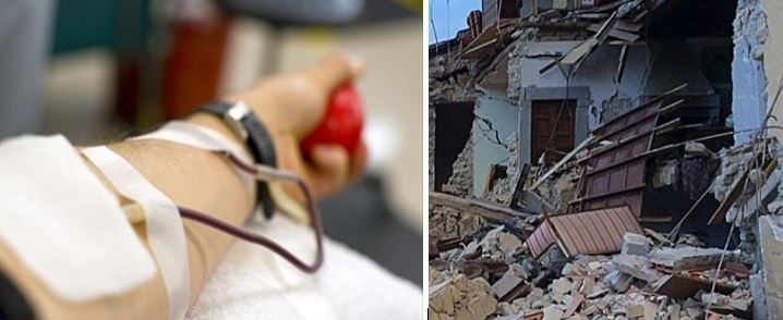 Dopo il terremoto servono donazioni di sangue, l’appello di Avis Umbria