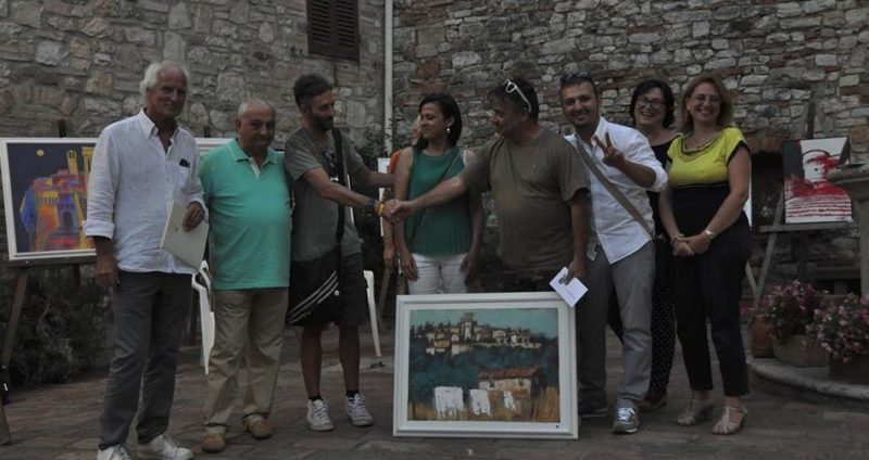 Pittura estemporanea: a Corciano 52 artisti partecipano alla seconda edizione del premio 1