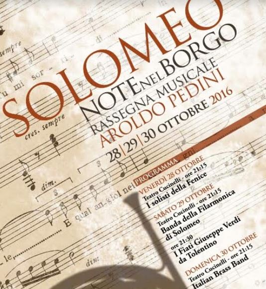 Torna “Solomeo… Note nel Borgo. Rassegna Musicale Aroldo Pedini” 
