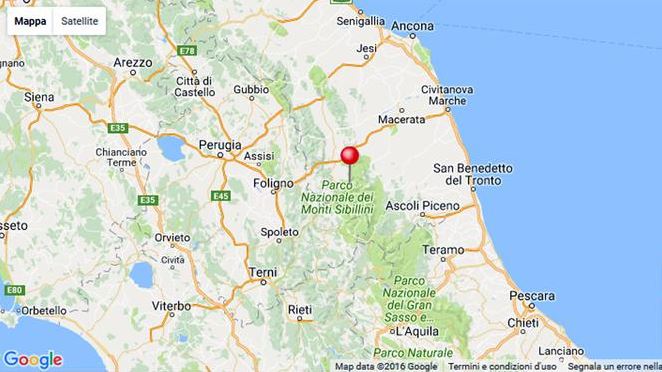 La terra trema ancora, terremoto da 5.4 avvertito in Centro Italia 