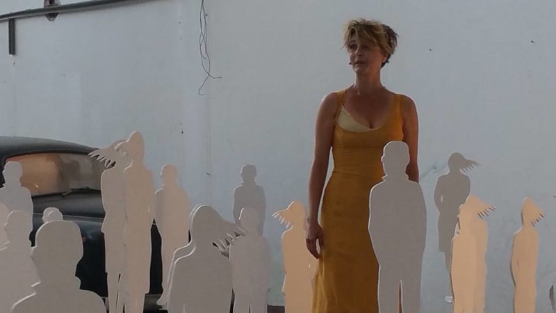 Riaperte le porte dell’ex Ellesse, performance all’insegna dell’arte 1