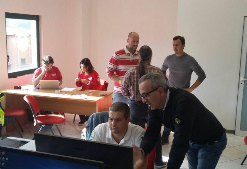 Sisma, attivo il COC all'Arca di Ellera 