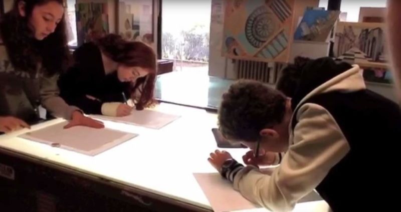 Open day alla scuola di Olmo: i ragazzi realizzano un video con le attività didattiche 