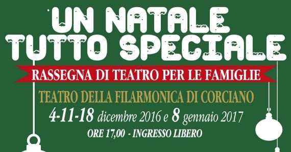 “Un Natale tutto speciale”: alla Filarmonica va in scena il teatro per le famiglie
