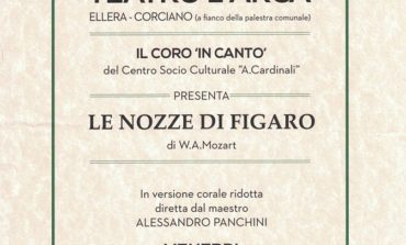 Il coro “In Canto” e le Nozze di Figaro al teatro Arca