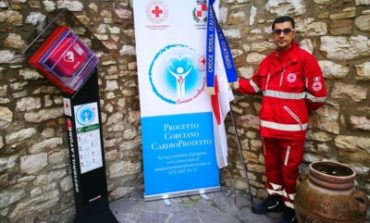 Il progetto Corciano Cardioprotetta spicca il volo: inaugurata la prima colonnina salvavita