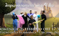 “Improvvisamente una Volta”, spettacolo per bambini al Teatro della Filarmonica di Corciano