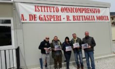 Corciano a Norcia per donare 6 tablet alla scuola