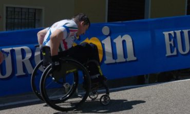 L'impresa di Luca Panichi: in carrozzina scala la montagna di Pantani