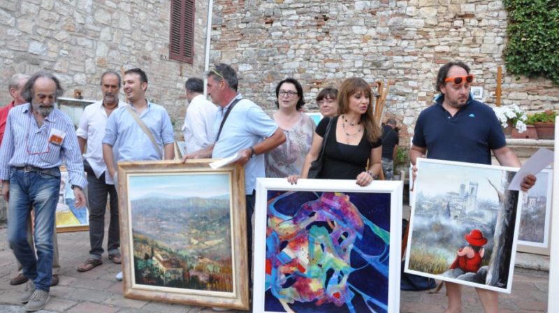 Alla terza estemporanea di pittura “Città di Corciano” oltre 60 artisti provenienti da tutta Italia 